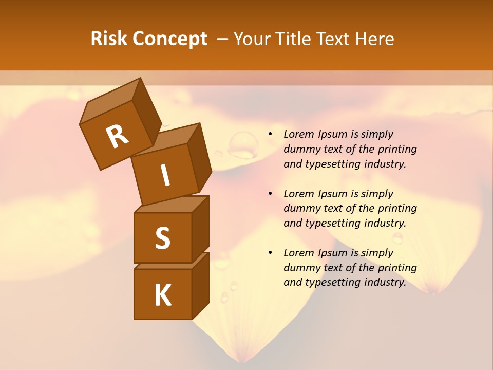Leaf Pattern Yellow PowerPoint Template