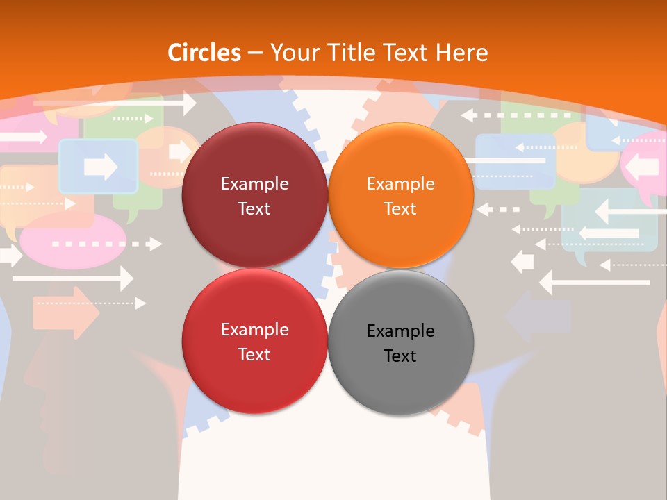 Speech Man Talk PowerPoint Template