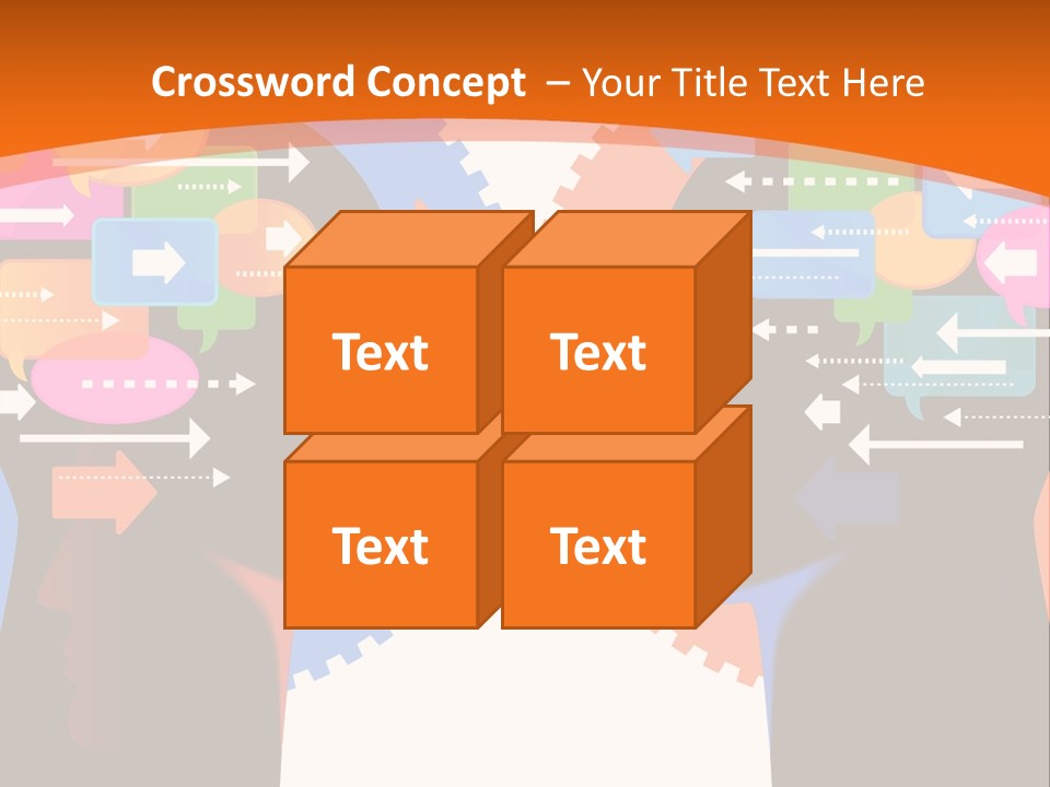 Speech Man Talk PowerPoint Template