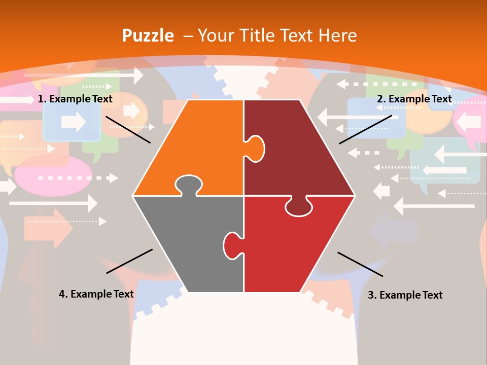 Speech Man Talk PowerPoint Template