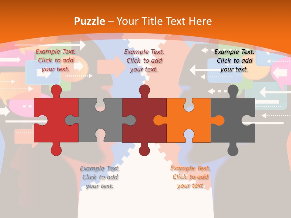 Speech Man Talk PowerPoint Template