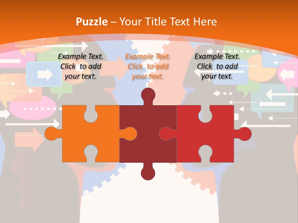 Speech Man Talk PowerPoint Template