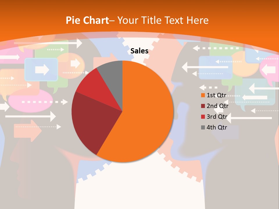 Speech Man Talk PowerPoint Template