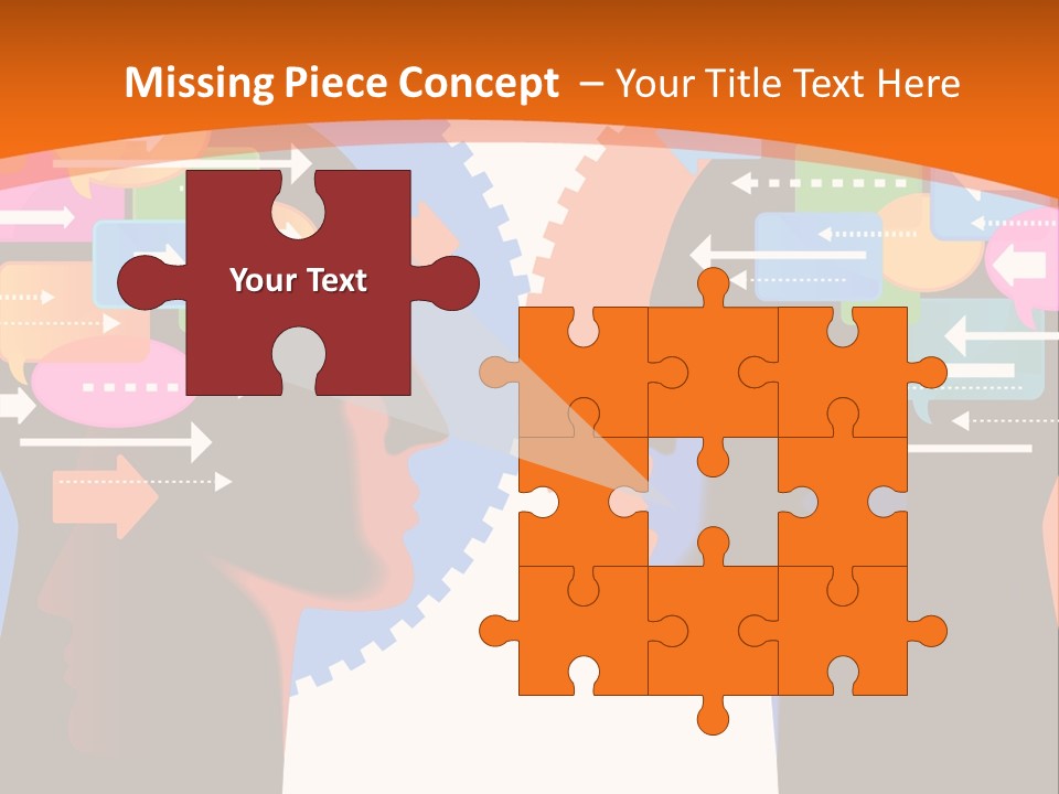 Speech Man Talk PowerPoint Template