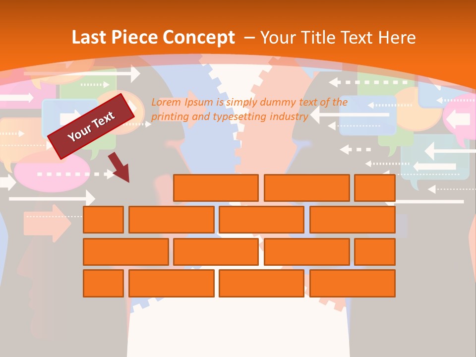 Speech Man Talk PowerPoint Template