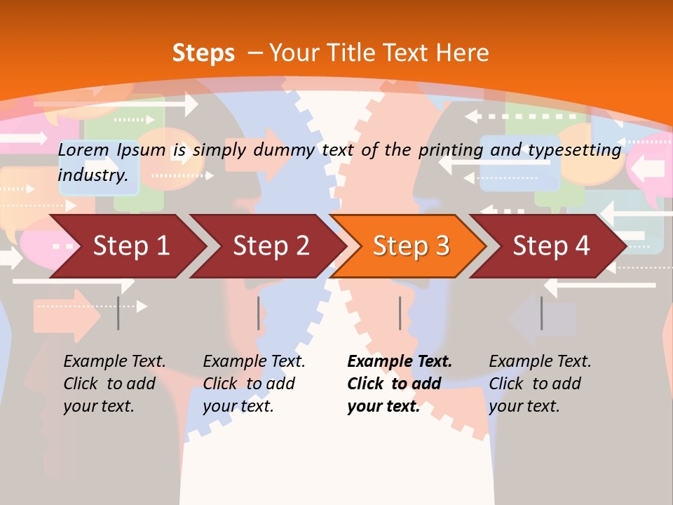 Speech Man Talk PowerPoint Template