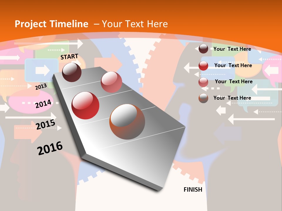 Speech Man Talk PowerPoint Template