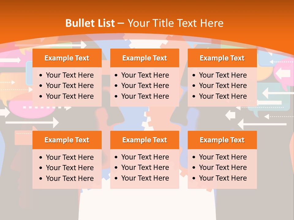 Speech Man Talk PowerPoint Template