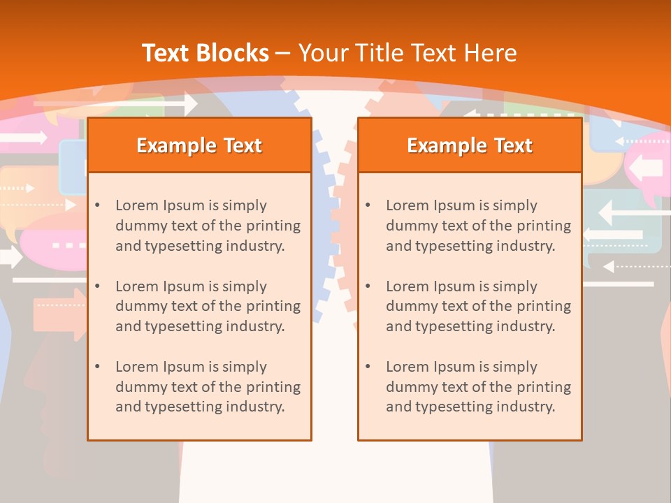 Speech Man Talk PowerPoint Template