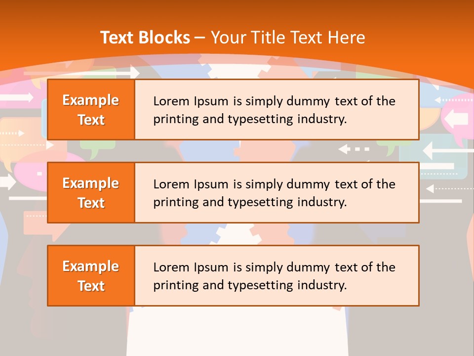 Speech Man Talk PowerPoint Template