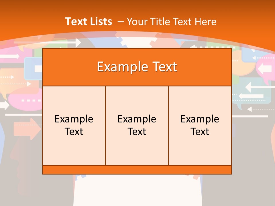 Speech Man Talk PowerPoint Template