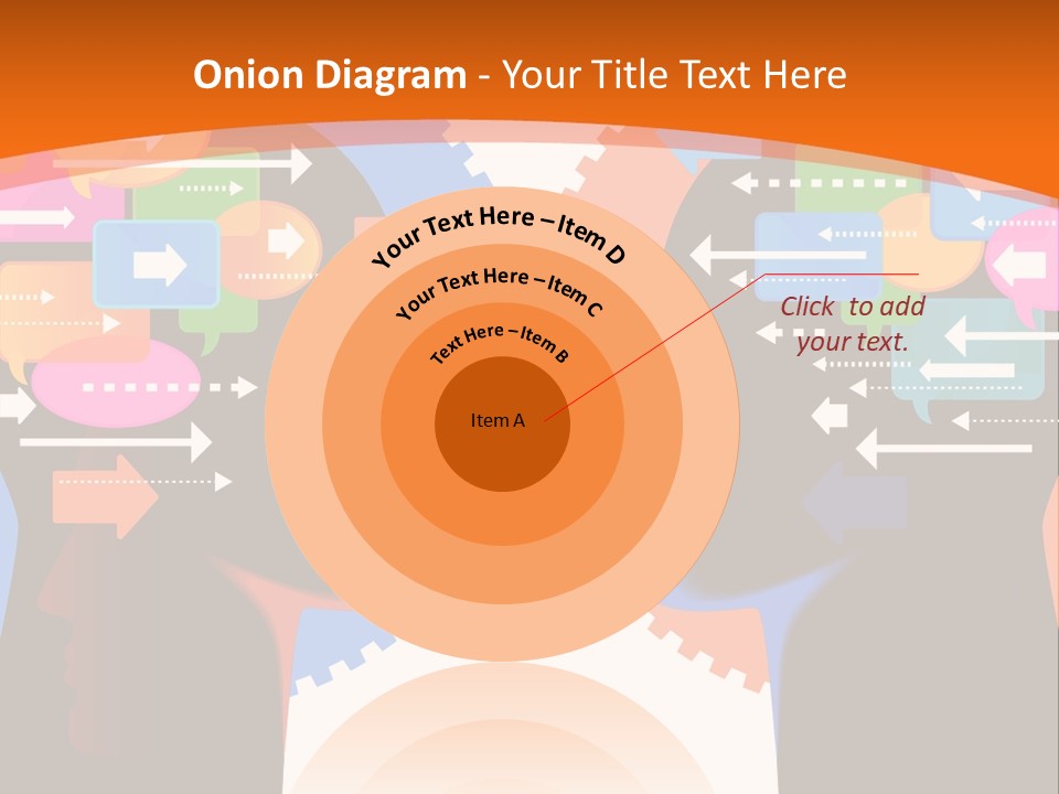 Speech Man Talk PowerPoint Template