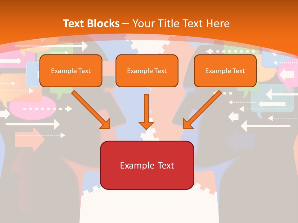 Speech Man Talk PowerPoint Template