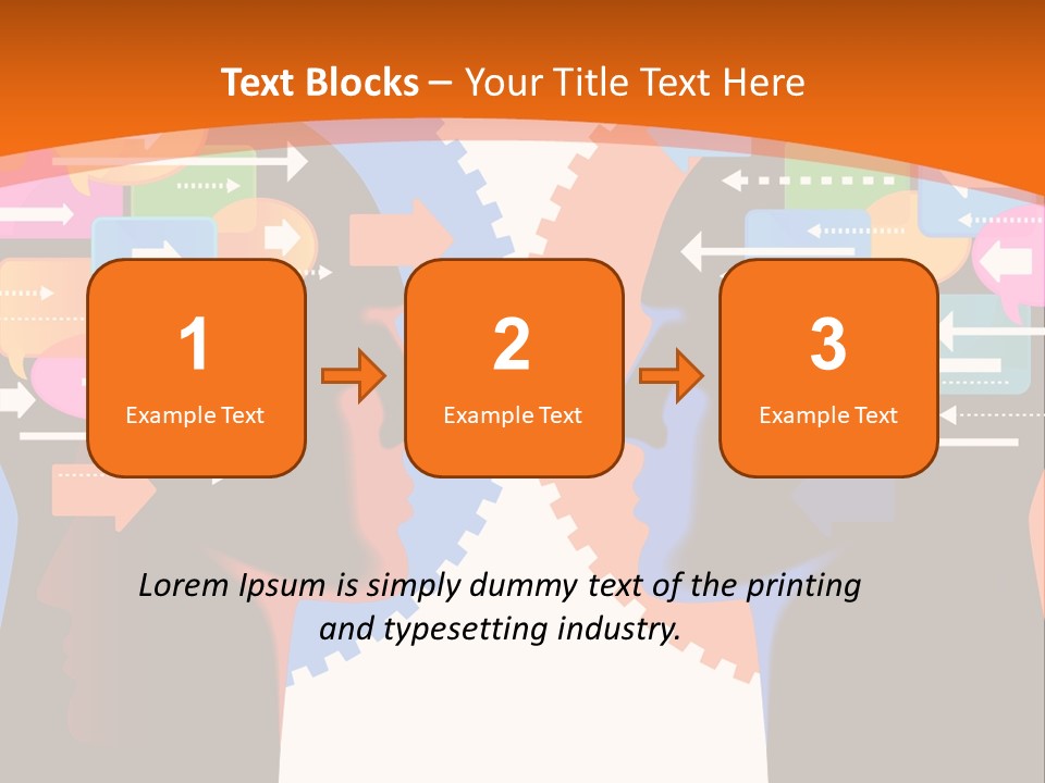 Speech Man Talk PowerPoint Template