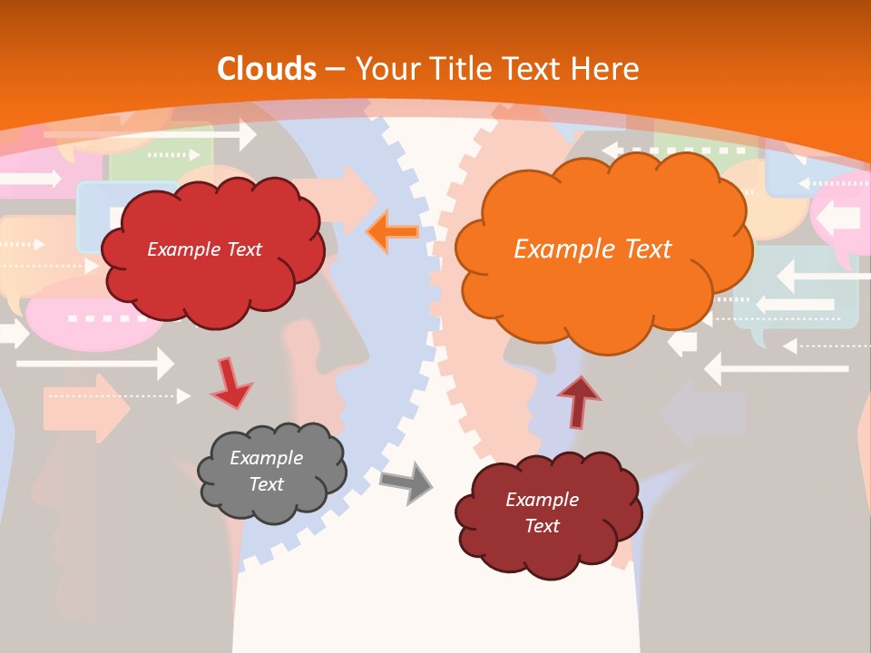 Speech Man Talk PowerPoint Template