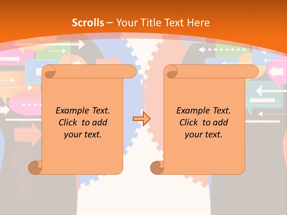 Speech Man Talk PowerPoint Template