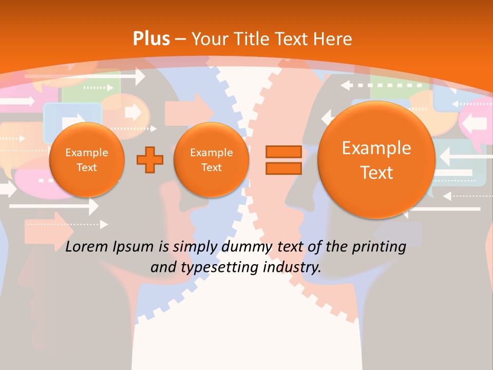 Speech Man Talk PowerPoint Template