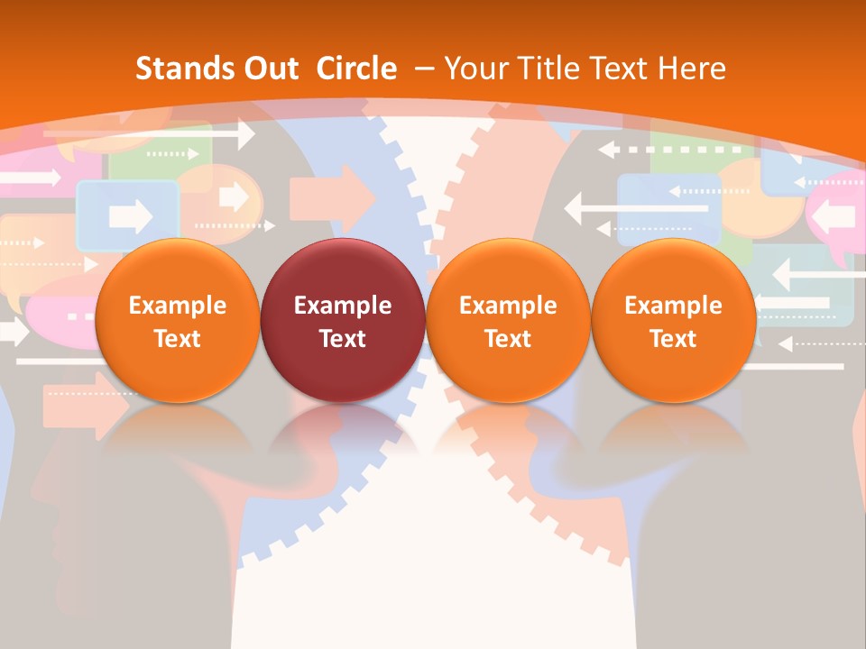 Speech Man Talk PowerPoint Template