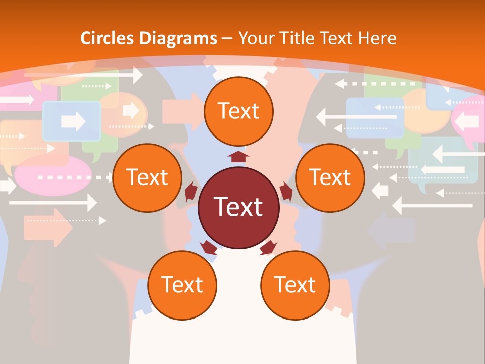 Speech Man Talk PowerPoint Template