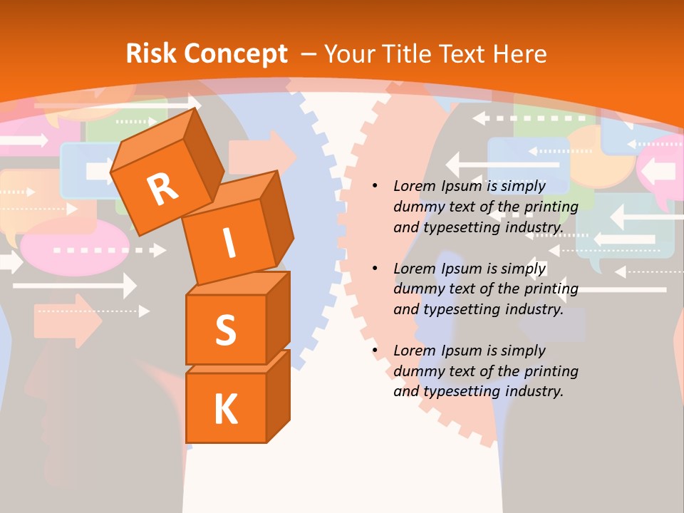 Speech Man Talk PowerPoint Template