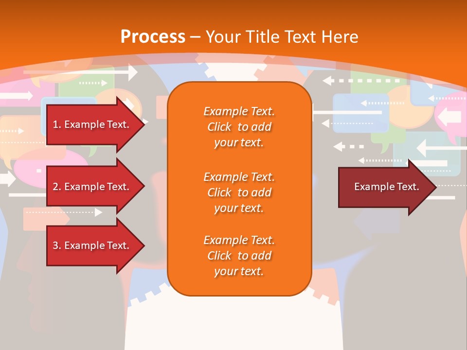 Speech Man Talk PowerPoint Template