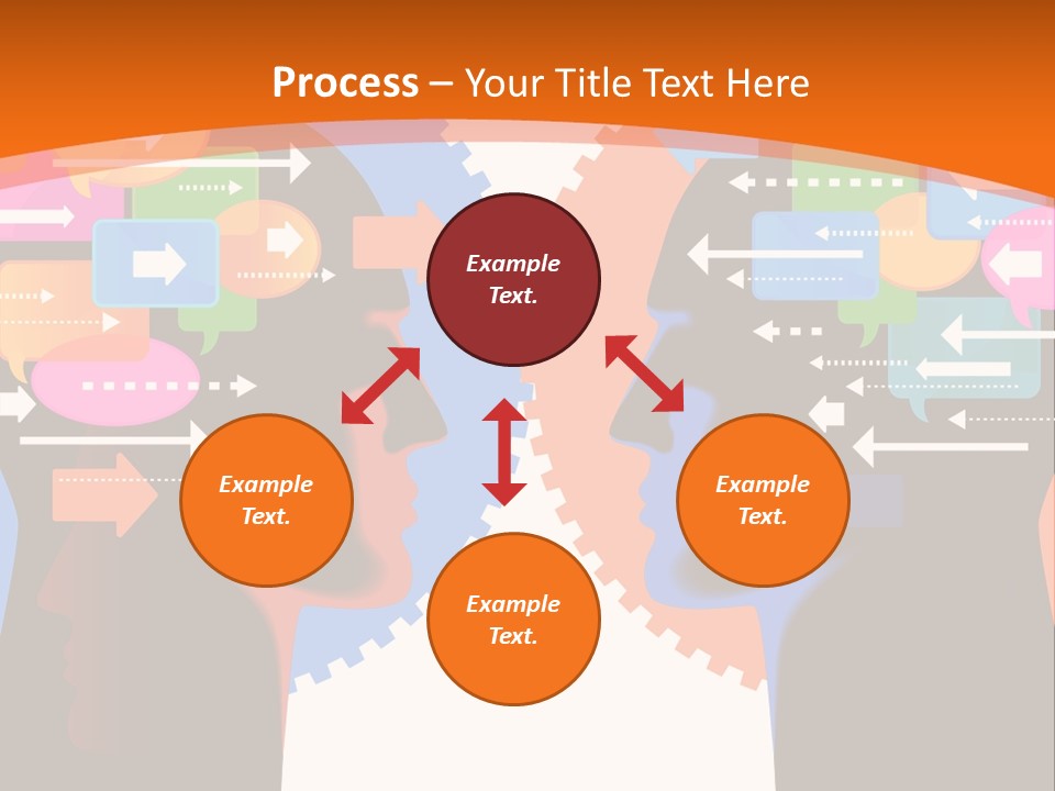 Speech Man Talk PowerPoint Template