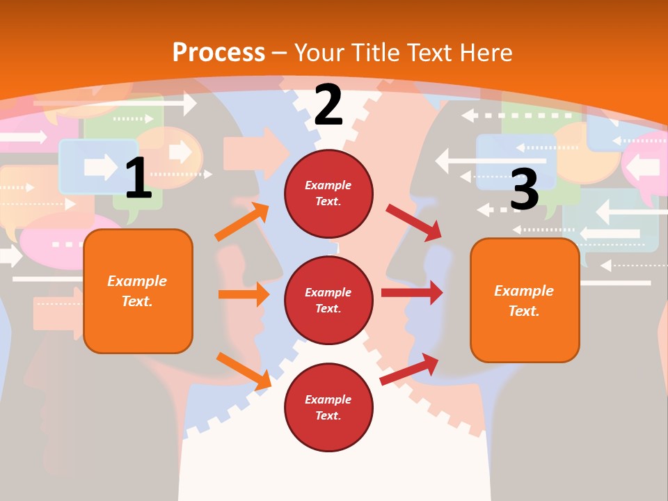 Speech Man Talk PowerPoint Template