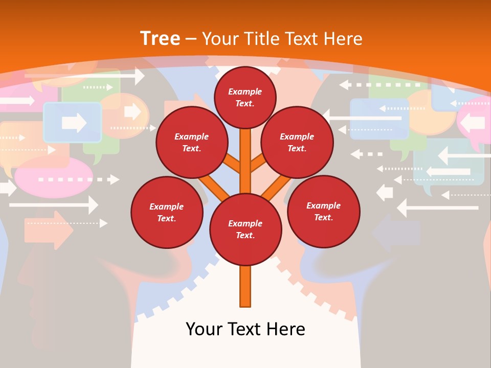 Speech Man Talk PowerPoint Template