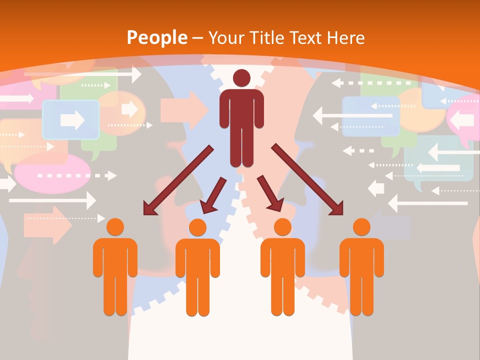 Speech Man Talk PowerPoint Template