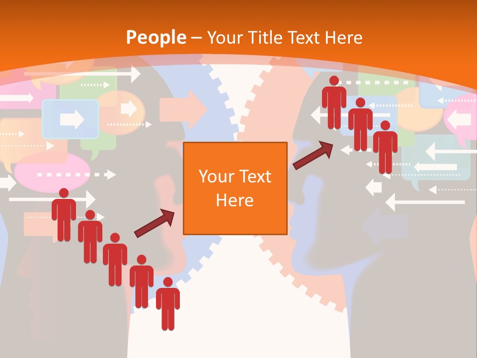 Speech Man Talk PowerPoint Template