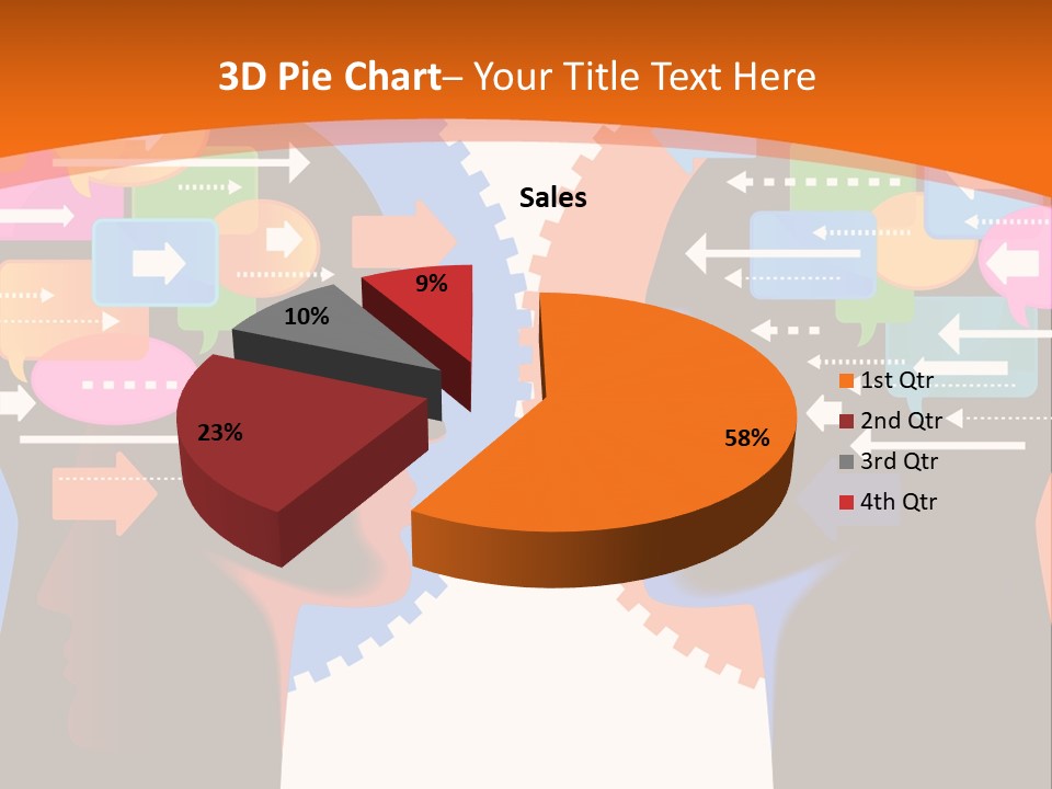 Speech Man Talk PowerPoint Template