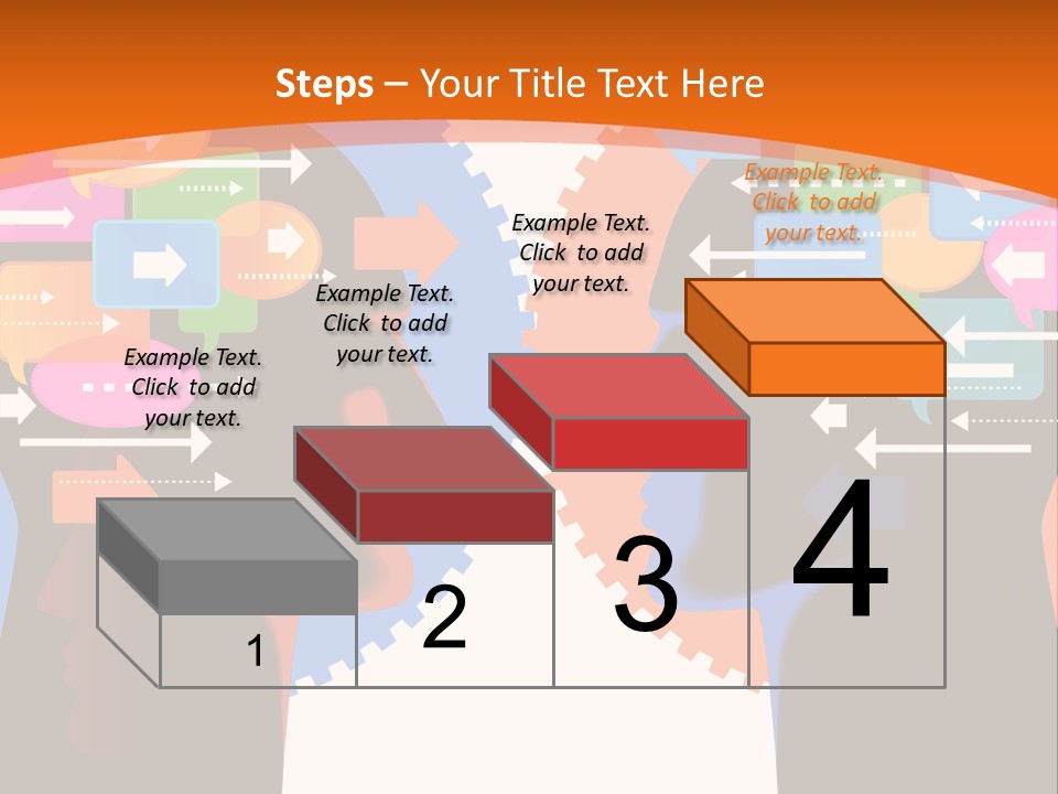 Speech Man Talk PowerPoint Template