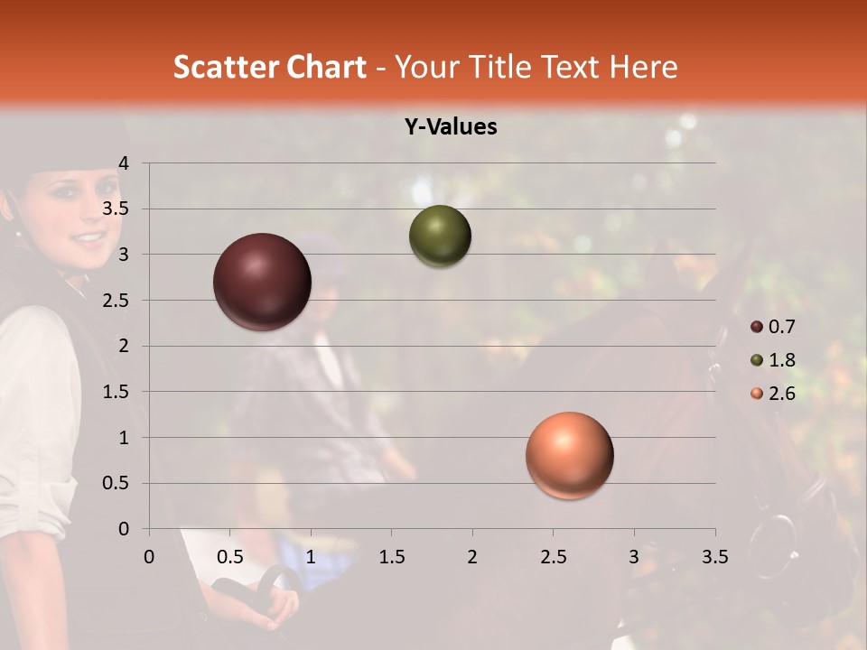 Young Exercise Galloping PowerPoint Template