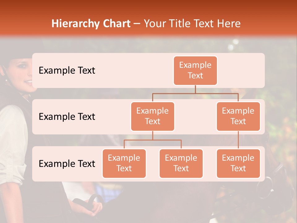 Young Exercise Galloping PowerPoint Template