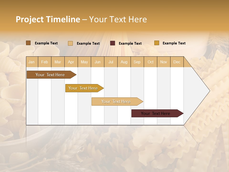 Group Macaroni Pasta PowerPoint Template
