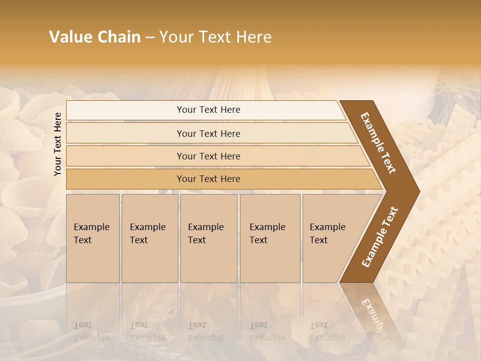 Group Macaroni Pasta PowerPoint Template
