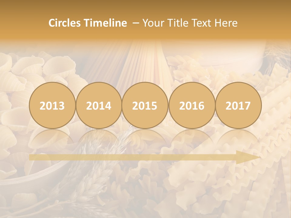 Group Macaroni Pasta PowerPoint Template