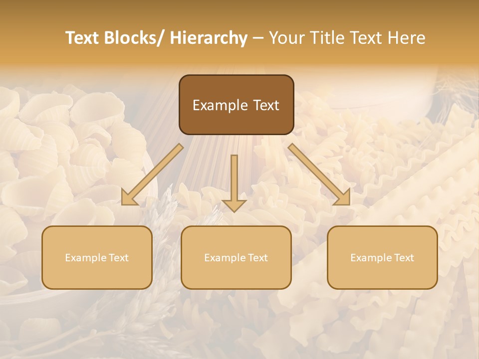 Group Macaroni Pasta PowerPoint Template