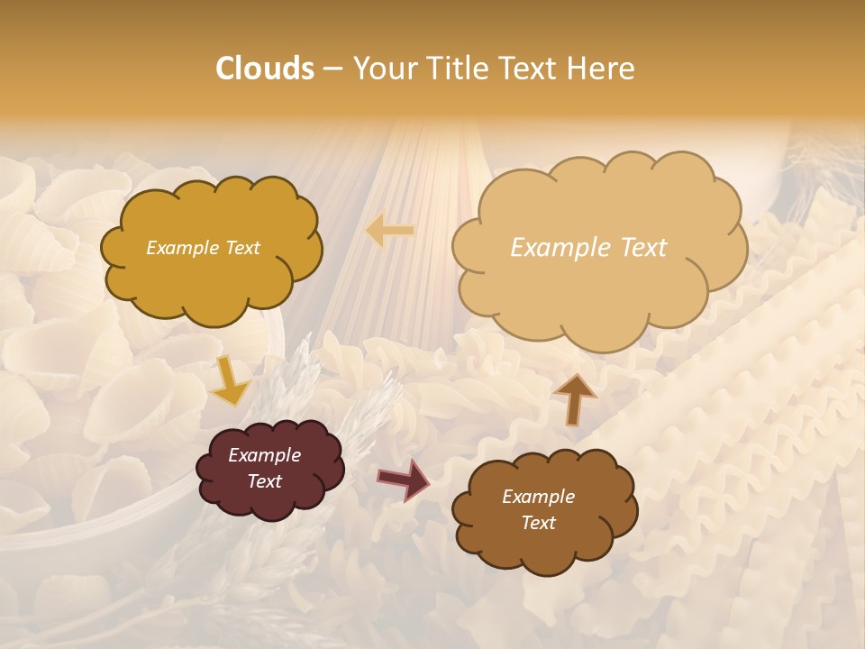 Group Macaroni Pasta PowerPoint Template