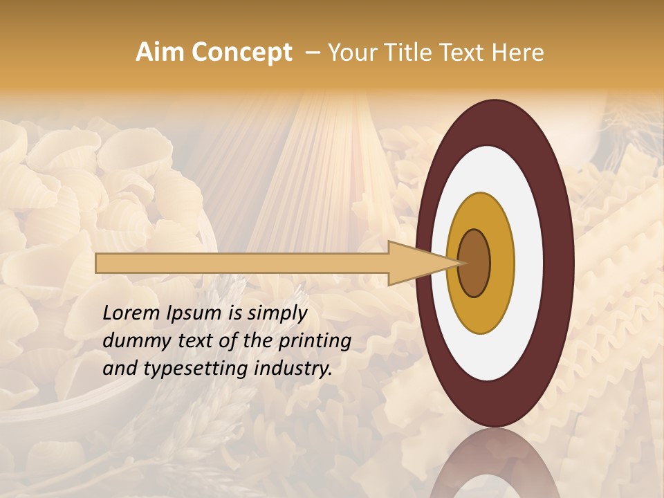 Group Macaroni Pasta PowerPoint Template