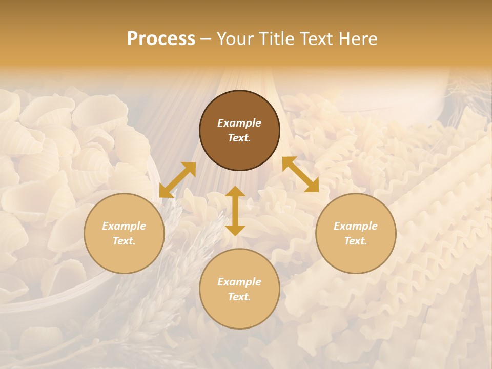Group Macaroni Pasta PowerPoint Template