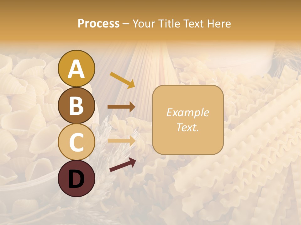 Group Macaroni Pasta PowerPoint Template
