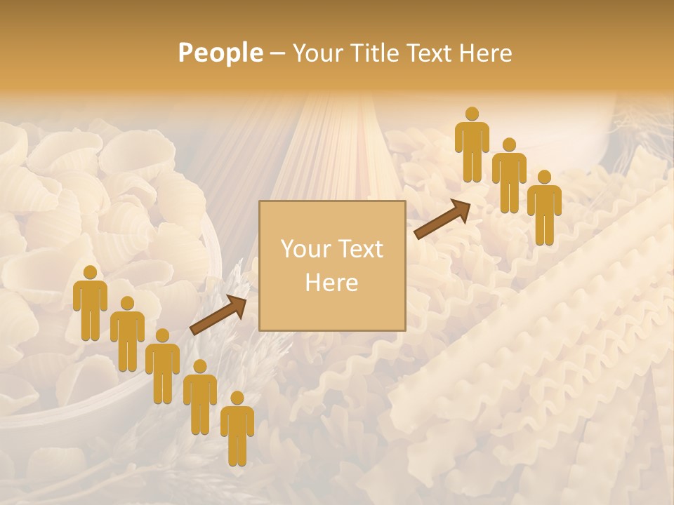 Group Macaroni Pasta PowerPoint Template
