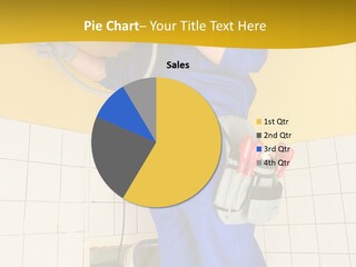 Tradesman Young Door PowerPoint Template