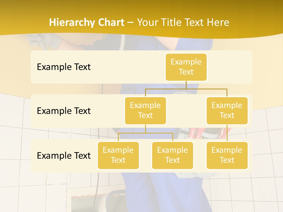 Tradesman Young Door PowerPoint Template