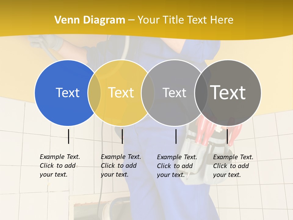 Tradesman Young Door PowerPoint Template