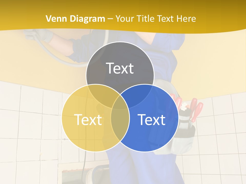 Tradesman Young Door PowerPoint Template