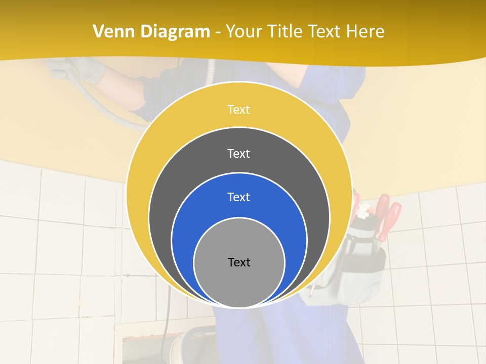 Tradesman Young Door PowerPoint Template