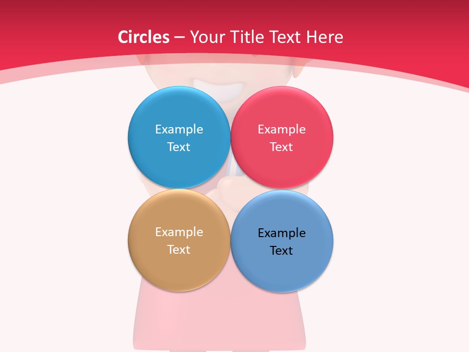 Clipart Study Preschooler PowerPoint Template