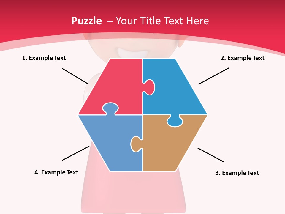 Clipart Study Preschooler PowerPoint Template